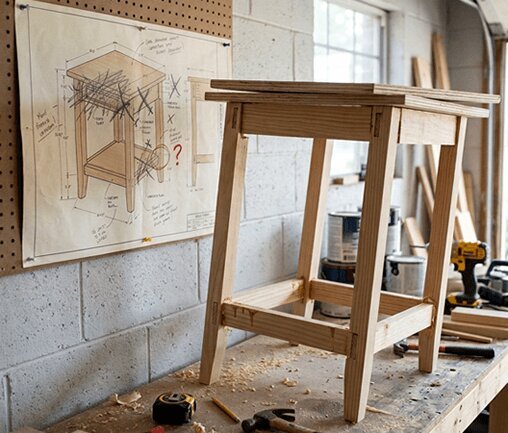 Wooden outdoor building